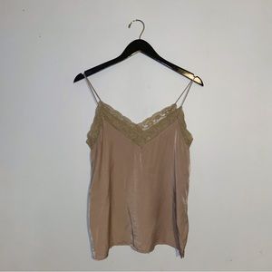Boutique lace tank top
